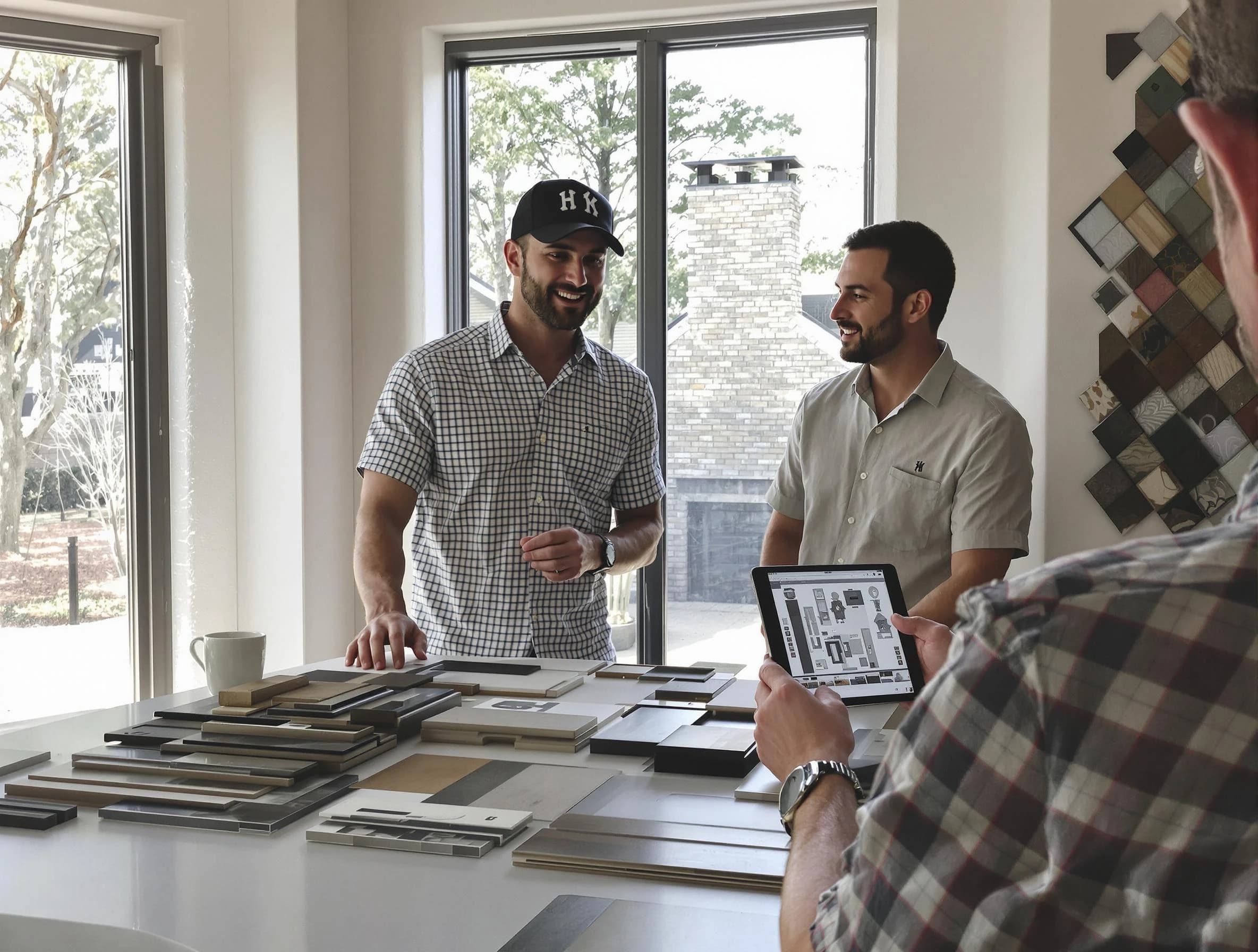 McCalla Chimney Sweep remodeling a chimney and fireplace in McCalla, AL