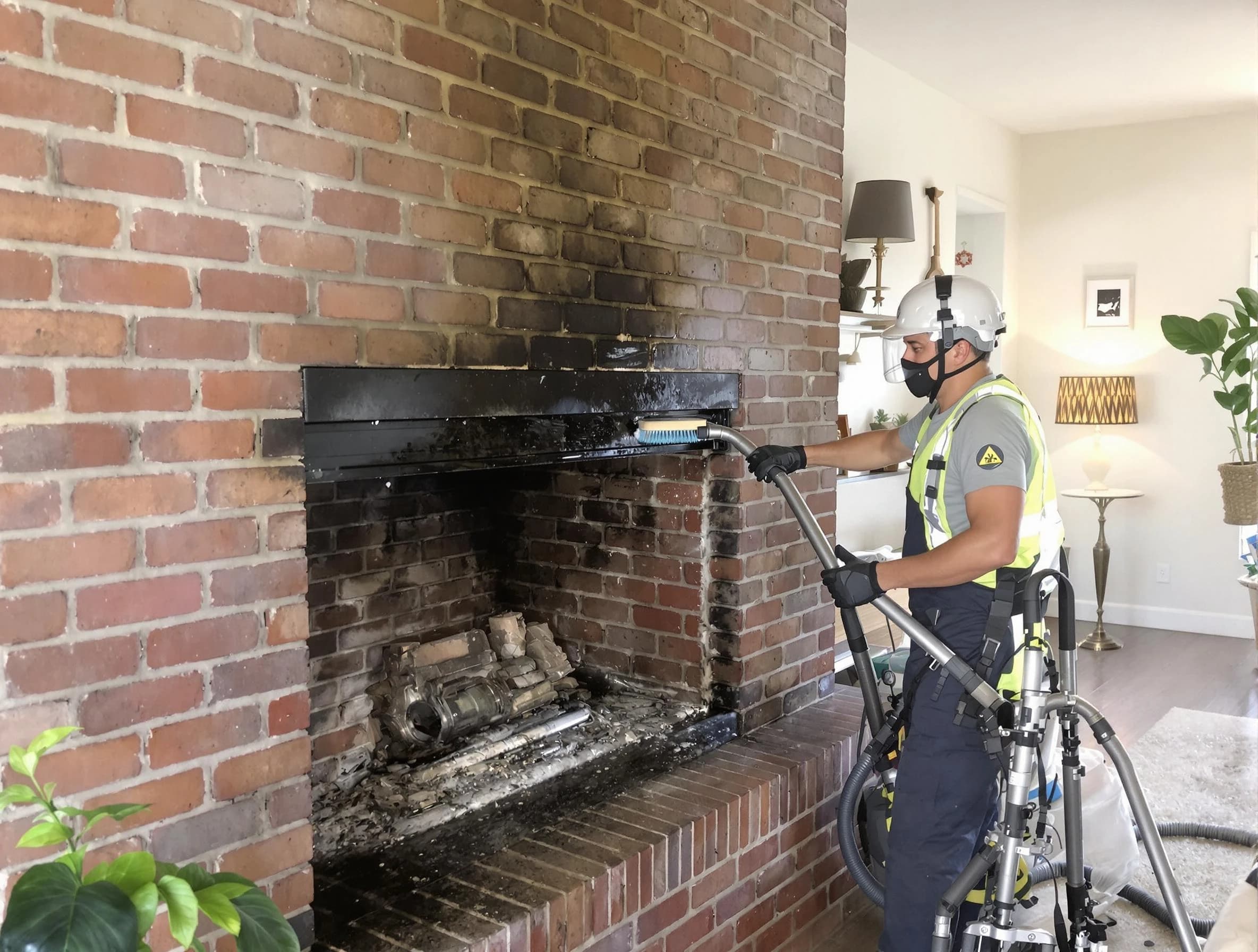 McCalla Chimney Sweep providing fireplace cleaning services in McCalla, AL