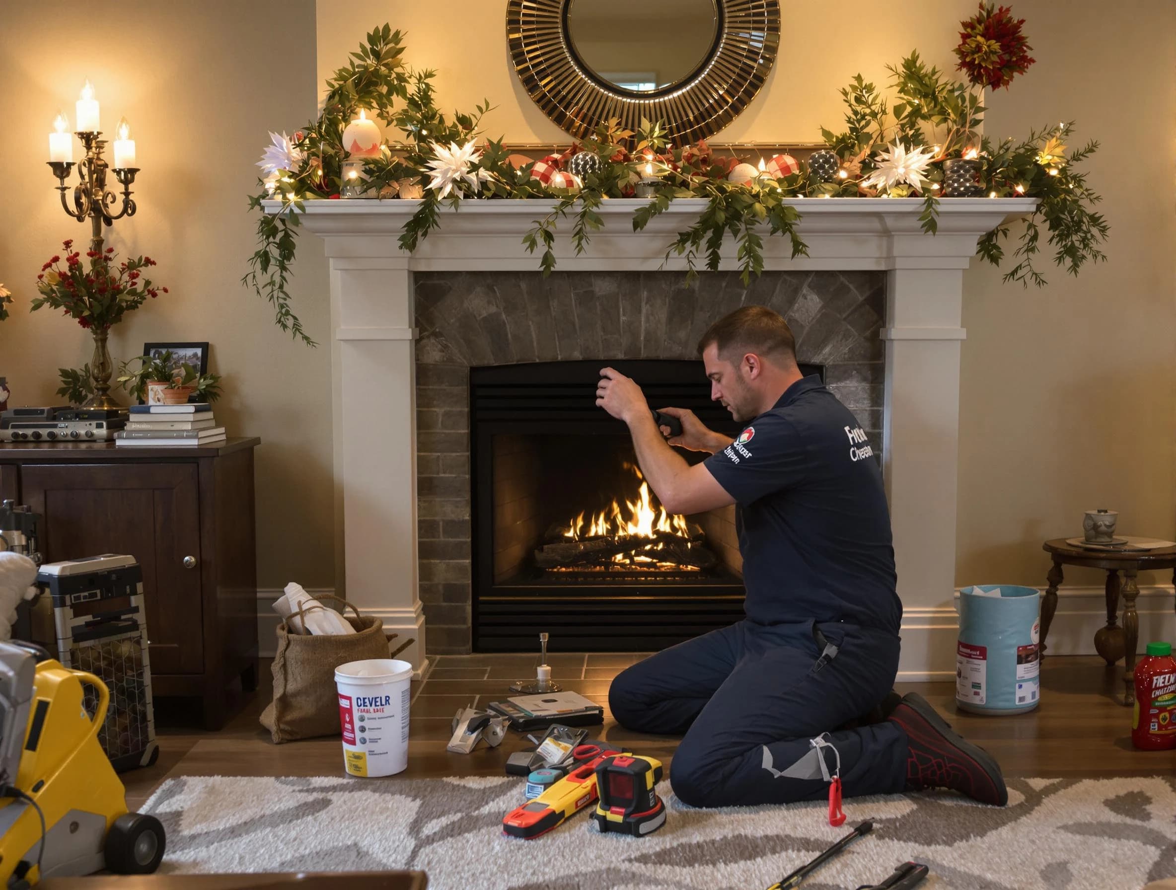 McCalla Chimney Sweep offering fireplace maintenance services in McCalla, AL