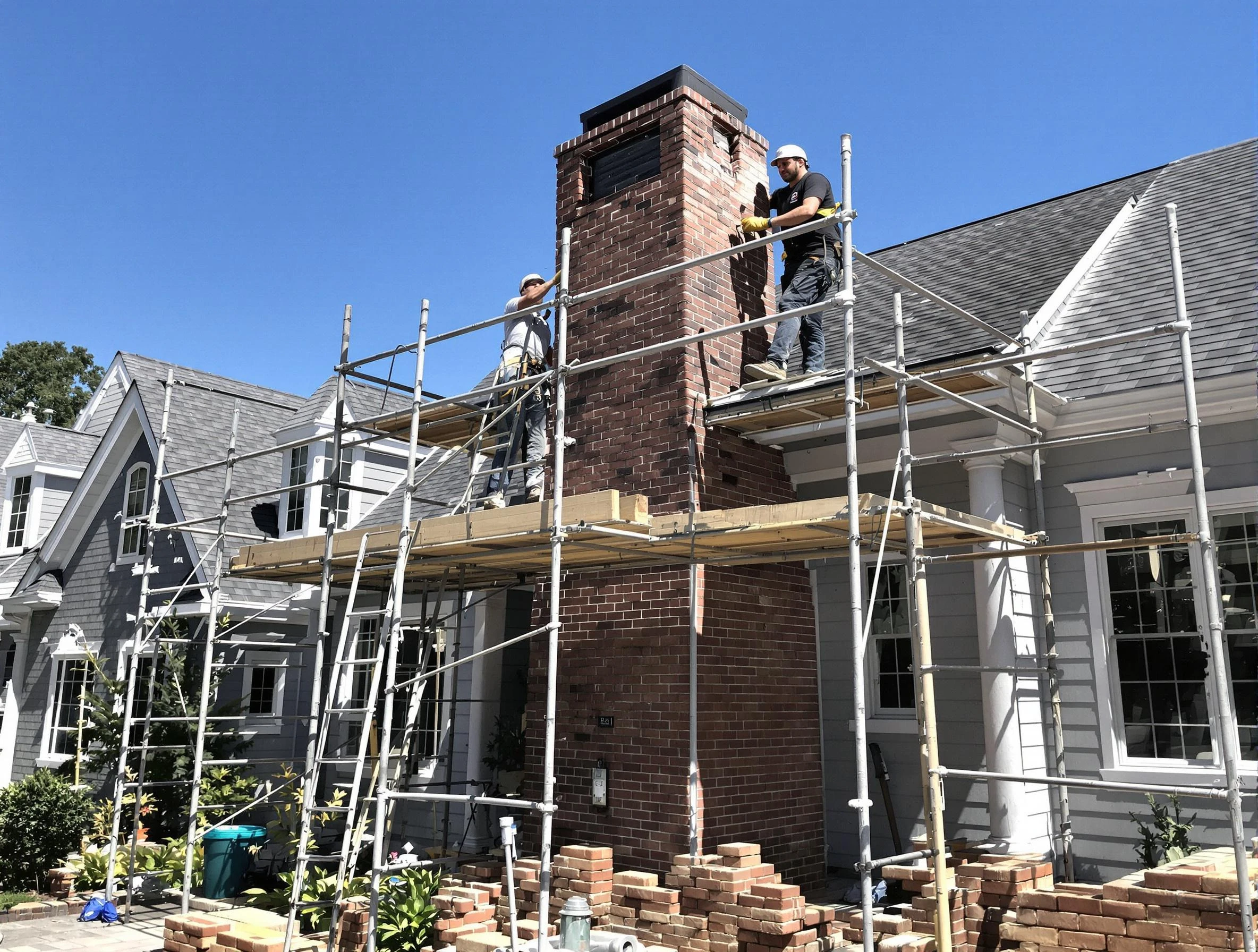 Chimney Rebuilding in McCalla